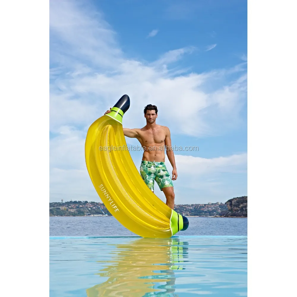 2 Bananes Gonflables 64 Cm – Jouet Piscine, Décoration Fête, PVC Durable, Pour Anniversaire, Plage, Soirée à Thème