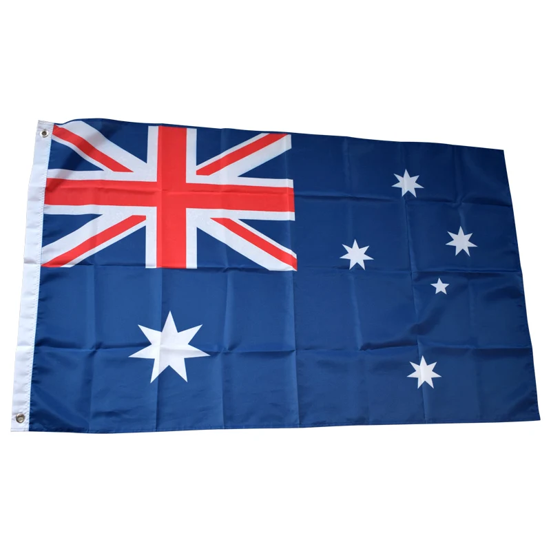 Chất Lượng cao In Kỹ Thuật Số 3x5ft và Bất Kỳ Tùy Chỉnh Kích Thước Polyester Vải Úc Thổ Dân Úc Lá Cờ Quốc Gia