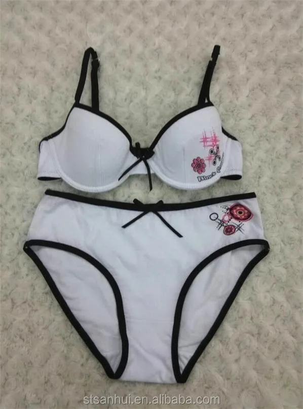 Hot Sale New Design Junior Bra Panty Set Buy Junior Bra Panty Set,Hot