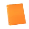 5 color 3 plastic ring binder file folder for reference school and office