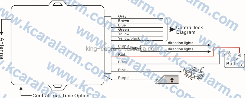 Hot Sale Oem Code Grabbers And Remote Keyless Entry System ... code alarm wiring diagram for gold 