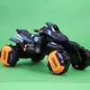 one key Electric car transform deformation car rc motorcycle toys for kids