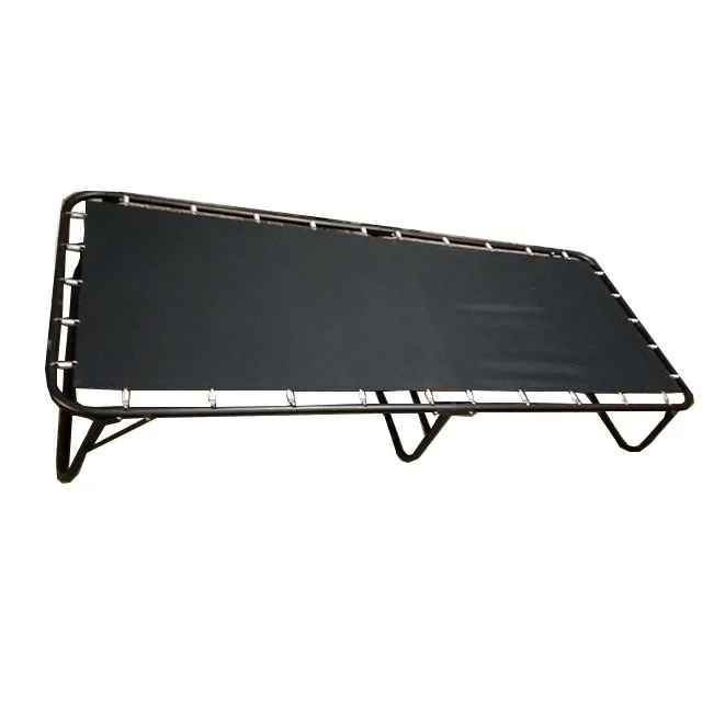 Cotton Folding Lounge Beach Bed Portable Camping Folding Bed For