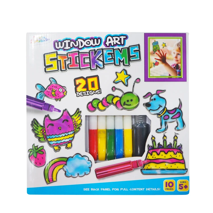 6 Colors Nontoxic Washable Finger Painting Gift Set,Diy Acrylic Paint
