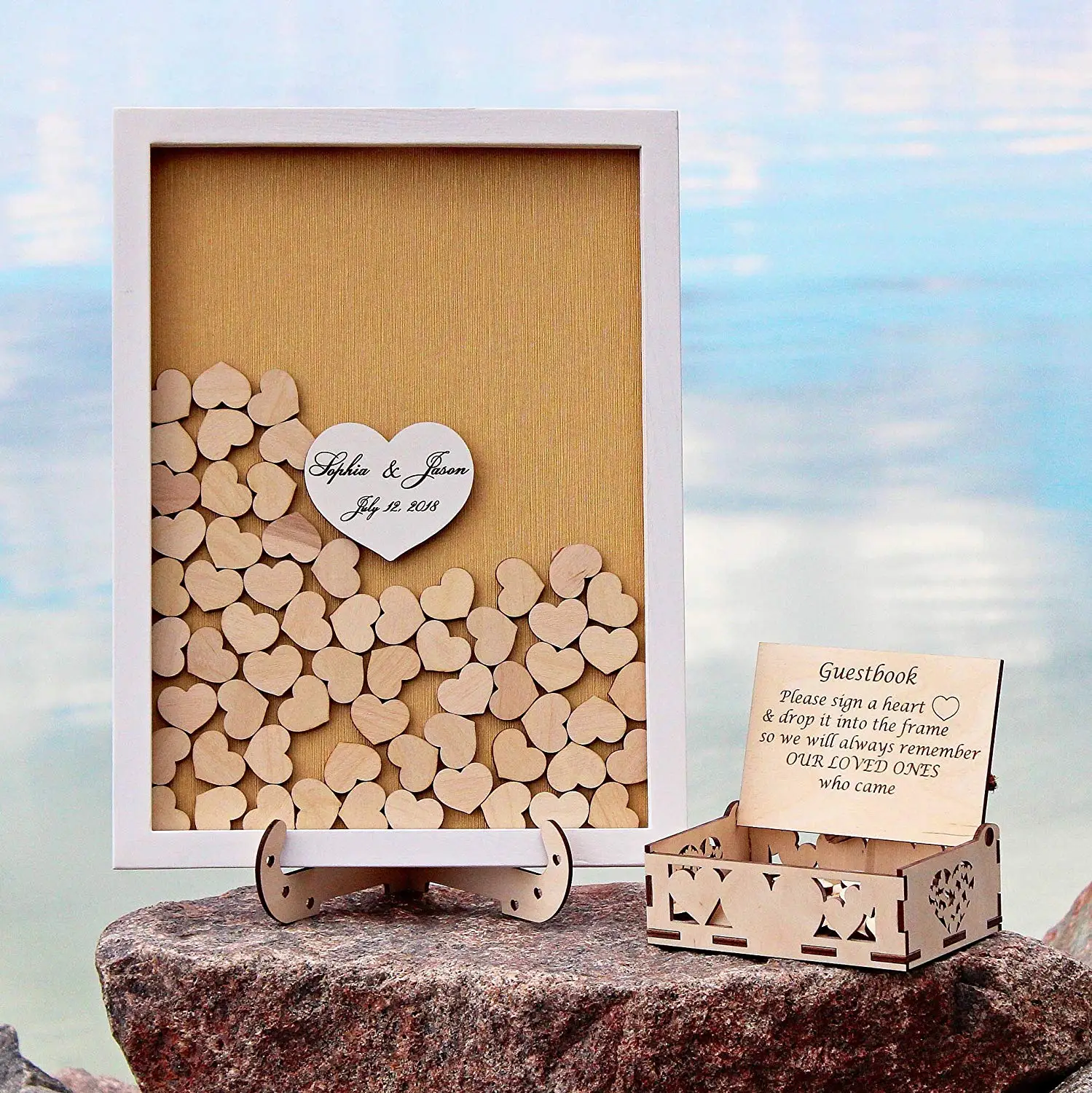 Buy PotteLove Wedding Guest Book Alternative Wedding Guest Book Drop 