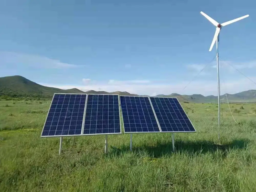 小型水电免费能源发电机叶片电动风车风力发电机太阳能家庭供电系统