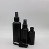 Biodegradable 15ml 30ml 50ml 100ml 150ml 200ml 250ml custom black oil plastic spray bottle