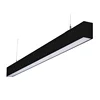 High quality 3 years warranty 15W 20W 30W 40W black LED SMD linear pendant light for office school warehouse