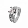 Missjewelry High Quality 925 Sterling Silver Jewelry Zircon Hip Hop Ring for Men