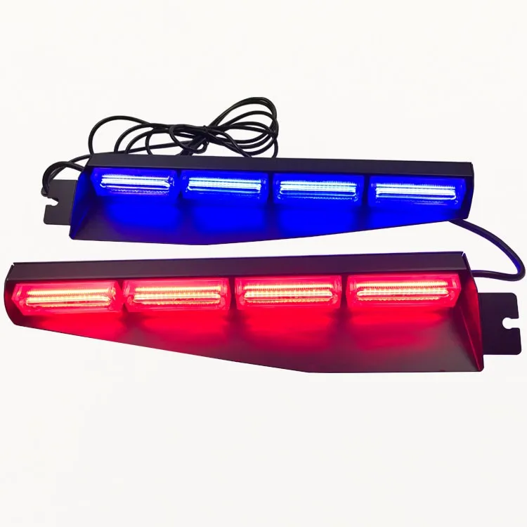 12v Led Red And Blue Amber Color Visor Strobe Light On Car Buy Visor Strobe Light,Amber Led