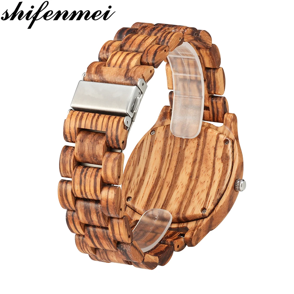wholesale 100% healthy wooden wristwatch