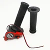 Red Color Turn Twist Throttle With Grip For Motorcycle