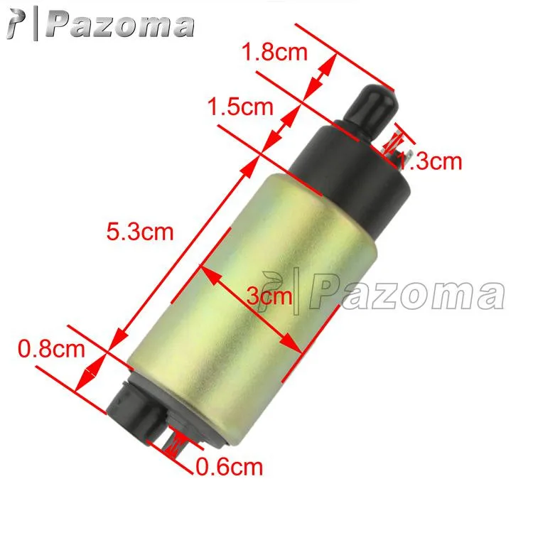 New 30mm Fuel Injection Pump Spare Parts In Tank For Yamaha Yzf Ybr Fz1