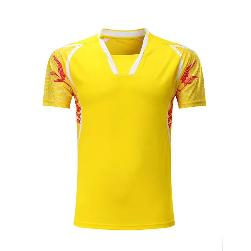 Sportswear tennis shirt moisture wicking badminton sports t shirt