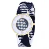 jewelry leather watch chinese women colored print leather watch