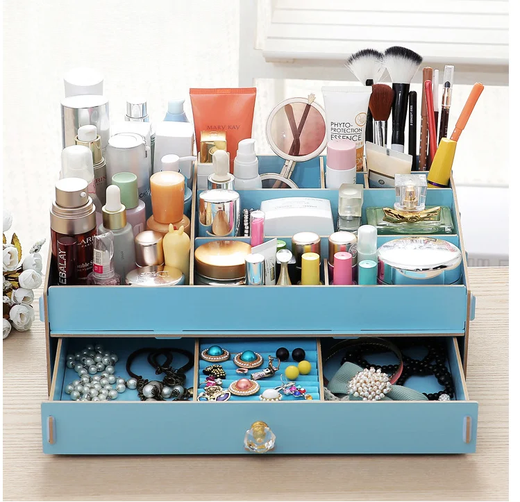 Gran Venta Al Por Mayor De Cajas De Exhibición Organizadoras Con Espejo