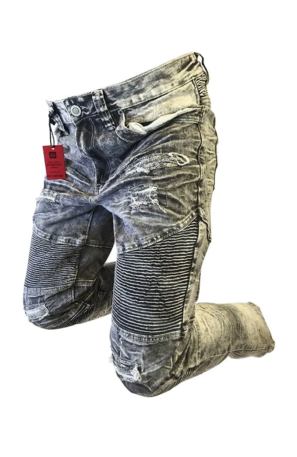 acid wash mens jeans slim fit