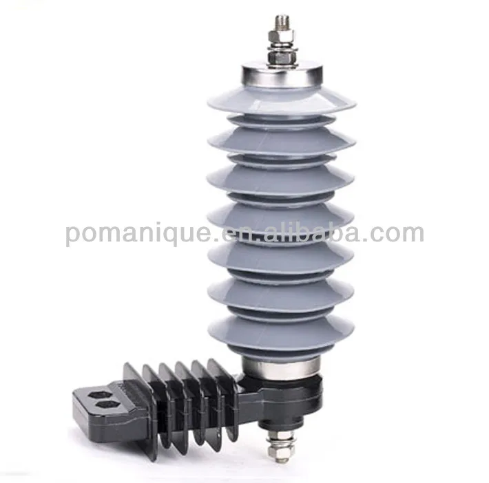 21kv 5ka High Voltage Earthing System Silicon Rubber Lightning Arrester