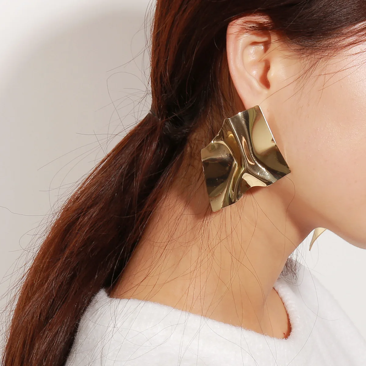 Pendientes De Mujer De Cuero Mg Long Pu Pendientes Grandes Pendientes De Mujer De Cuero Mg Long Pu Pendientes Grandes