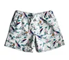 Wholesale Bar Track Drawstring Waist Printed Clothing Men Swimming Trunks