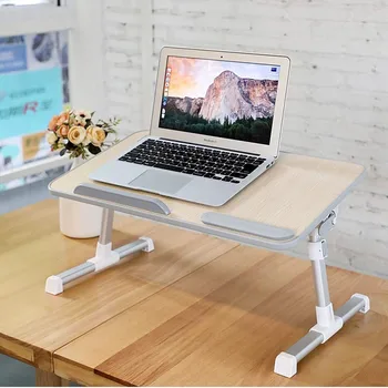 Floor Portable Laptop Desk For Bed Foldable Lap Desk Height