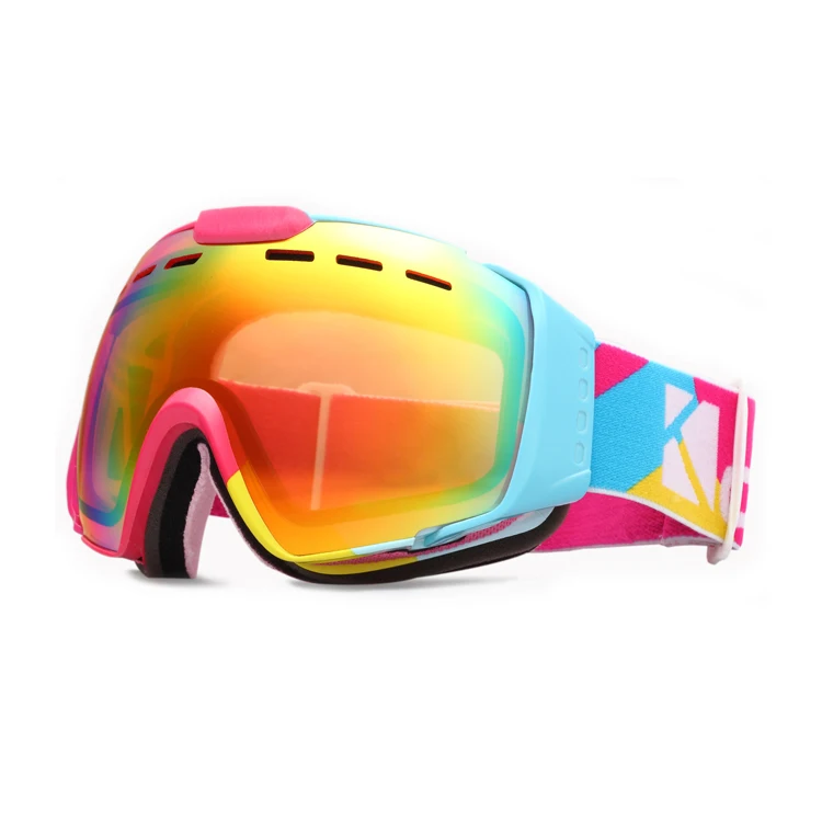 New Design Fashion Ski Use Goggles Big Lens Good Looking Ski Snow