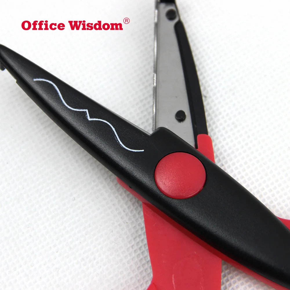 Hot Selling Diy Craft Decorating Scissors/ Big Wave Scissors For