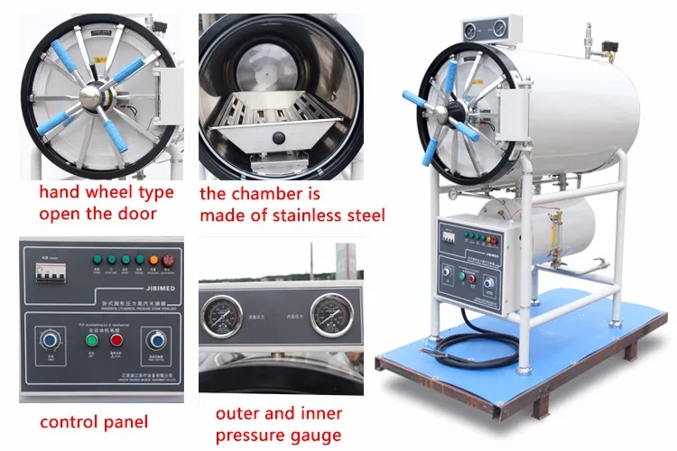 200l Class N Horizontal Autoclave,Steam Sterilizer 200 Liter Medical