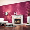 3d bamboo fiber material fire resistant decorative paper for walls