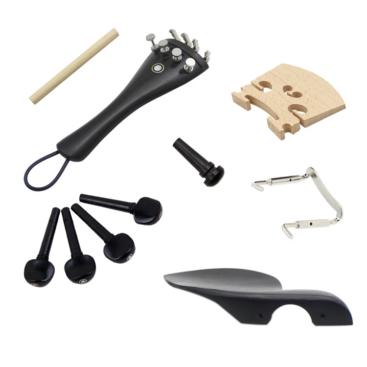 Violin Accessories Set 15pcs,Violin Chin Rest+chin Rest Screws+fine