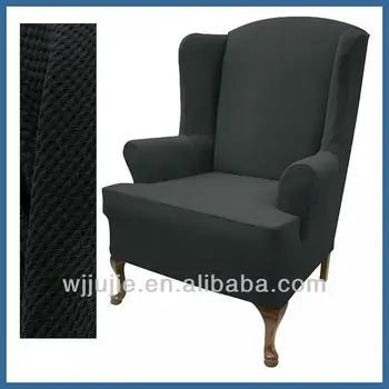 Stretch Pique Wing Chair Slipcovers Buy Wing Chair Sofa Cover