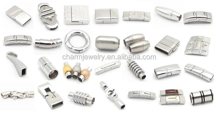Clasps For Bracelets Best Bxg039 Whole 304 Stainless Steel Claps Magnetic Findings Jewelry Lobster Claws Clasp Suitable For Necklace Bracelets