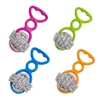 India Dental Ball TPR Cotton New Design Multi Colored EcoFriendly Wholesale Pet Dog Rope Toy