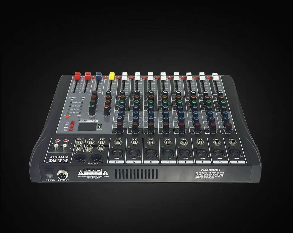 Hot Selling Mixer Audio Video With Low Price Professional Audio Mixer