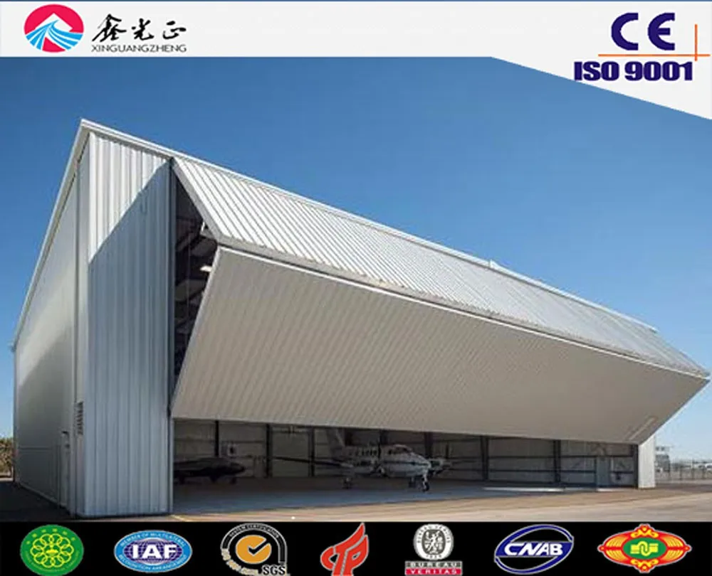 Low Cost Movable Steel Structure Aircraft Hangar