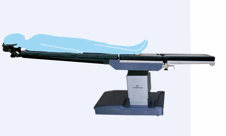 Electric surgery table for rectal and kidney urological operation