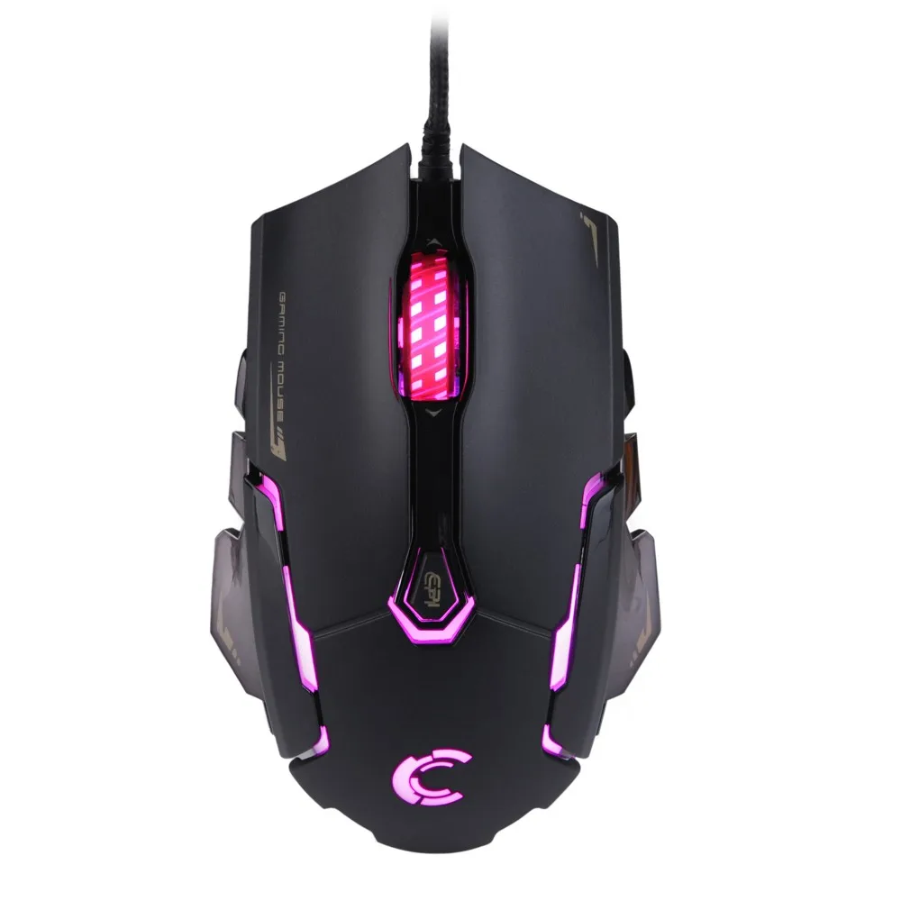Wired Computer Hardware Micro Software Gaming Mouse with Avago 3050 Mouse Chip