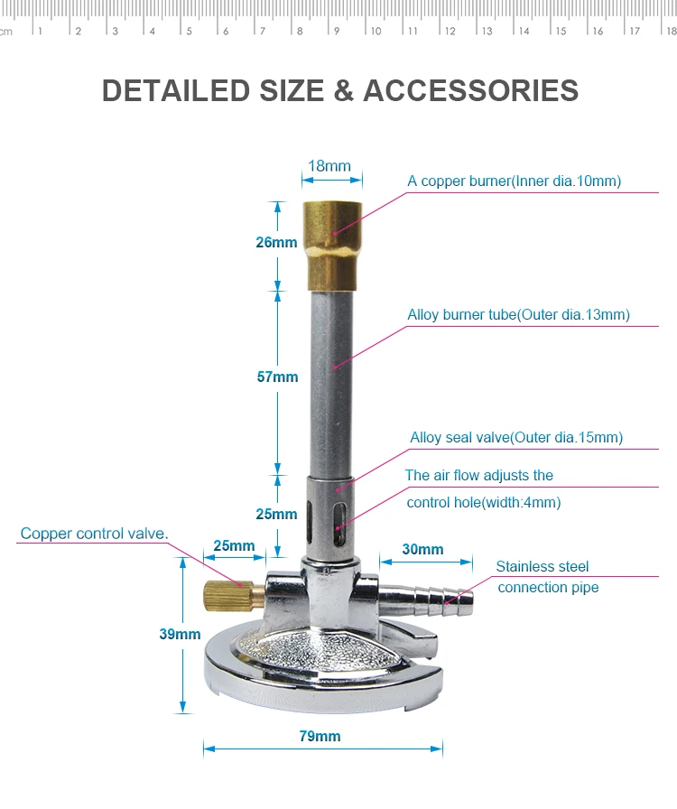Akmlab Laboratory High Temperature Bunsen Burner Buy Dental Bunsen