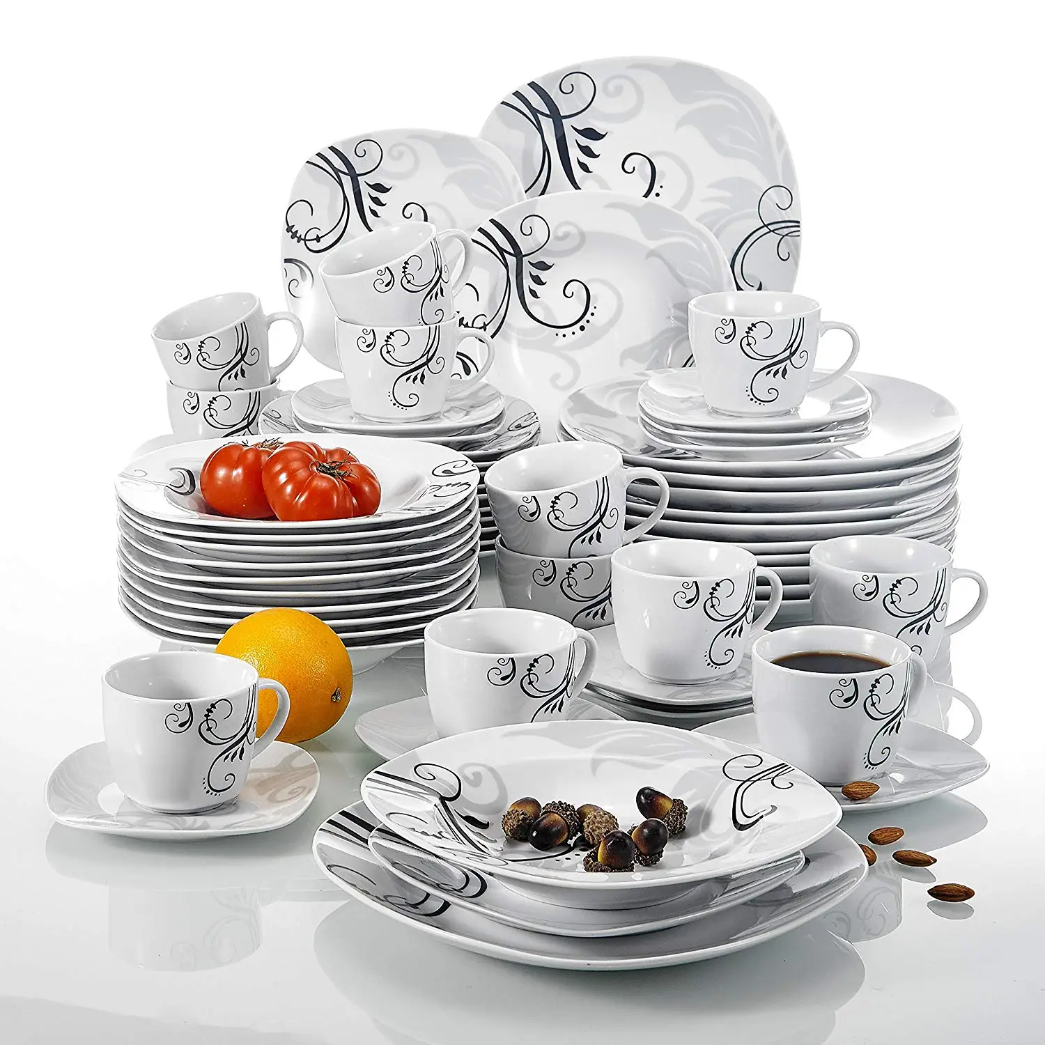 dinnerware sets no mugs