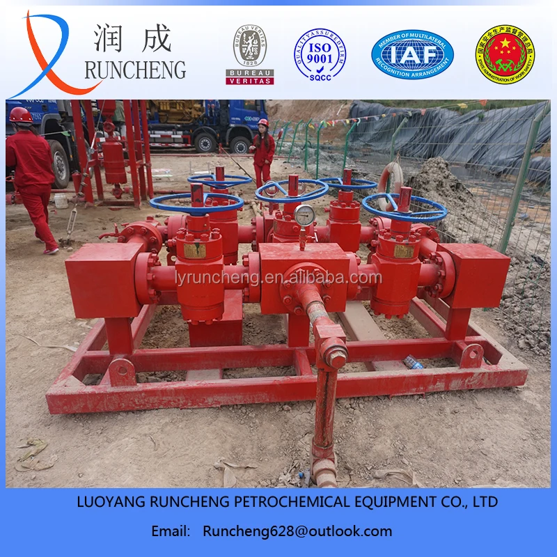 Api Standard Oil Drilling Wellhead Choke Valve Choke Manifold Price ...