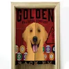 G&D Wholesale Cheap Fresh Style Dog Background Shower Door Curtain