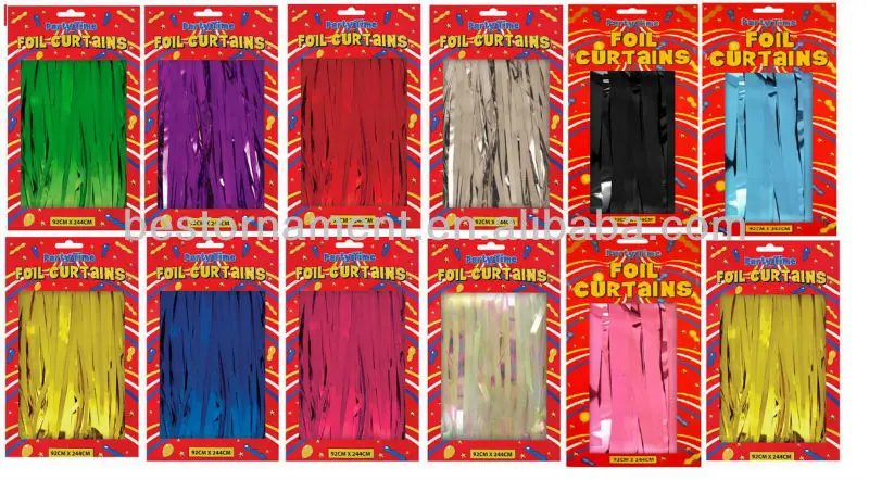 Oropel Brillo De Cortina De La Puerta - Buy Cortina De Aluminio,Cortina