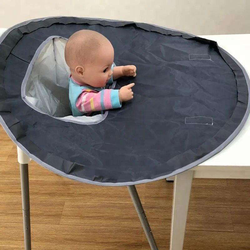 Waterproof Infant Highchair Food Splash Spill Pad Placemat Baby