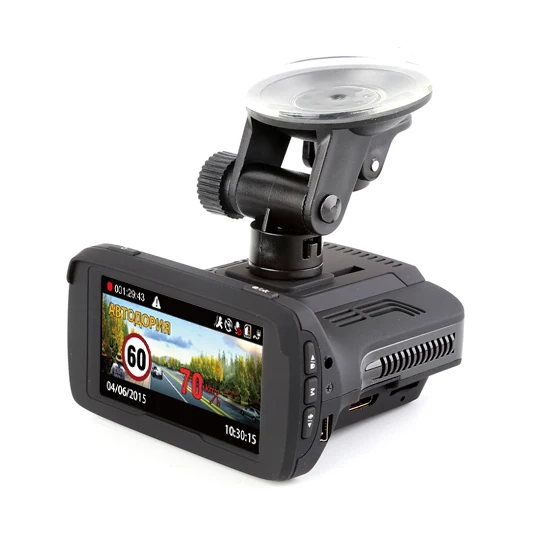 Speed Radar With Camera Vehicle Driving Recorder Fhd 1296p Dash Cam