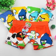 2016 New 5pcs/lot Children Underwear Boy 3-11 Years Old Kids Baby Briefs Cartoon Boxer Panties bragas calcinhas infantis