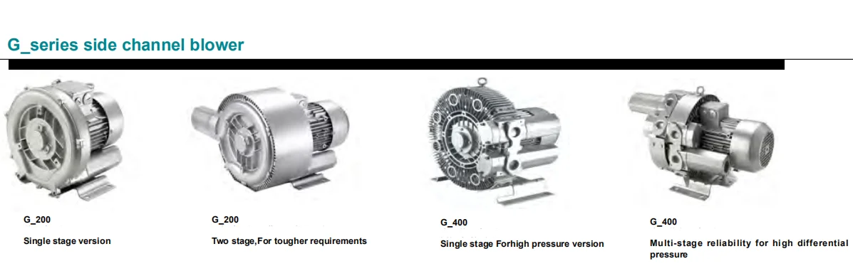 electric industrial vacuum blower