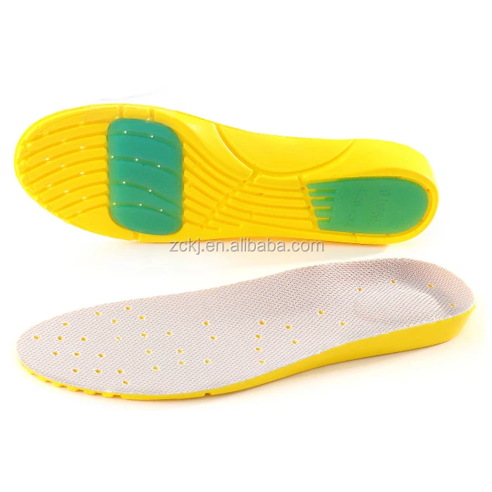 Polyurethane Orthotic Insole Breathable Plantar Fasciitis Olastic Mesh