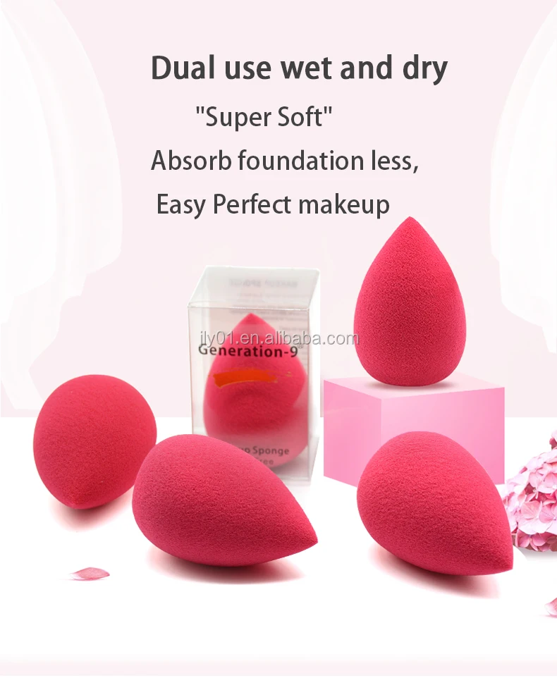 2020 Excellent Eco Friendly Rubber Based Biodegradable Makeup Sponge