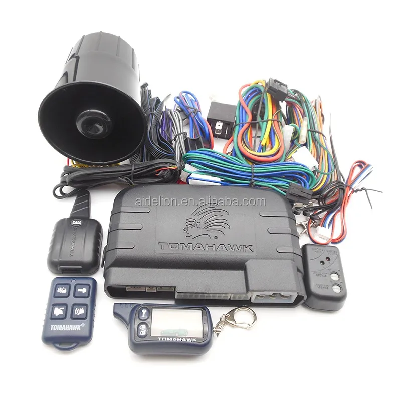 High Quality Tomahawk Tz9010 Two Way Car Alarm System With Engine Start ...