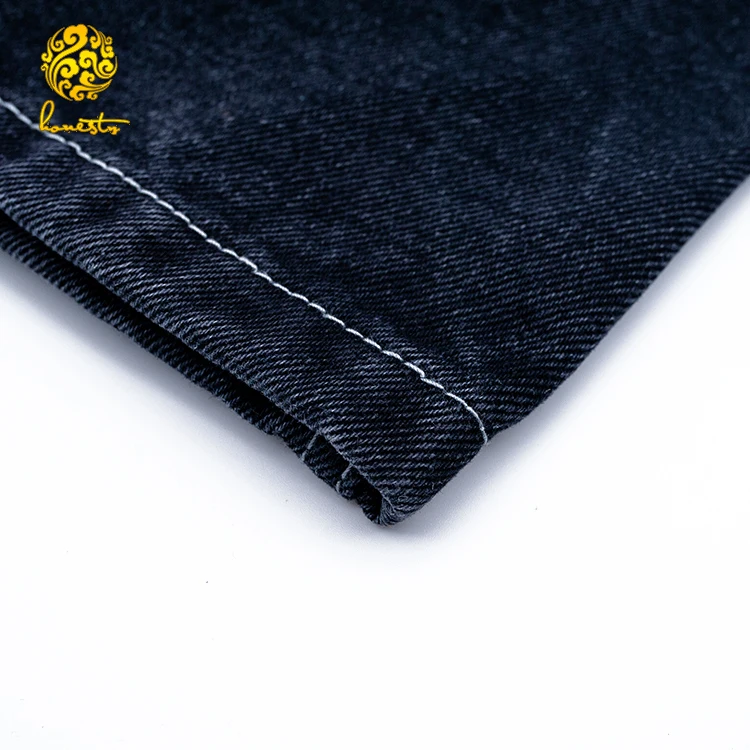 
Men jeans print spandex 100% cotton denim fabric 
